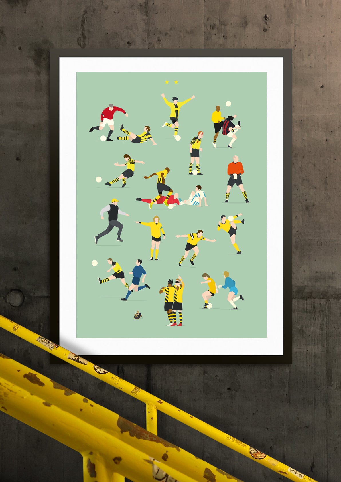 hands-of-god-dortmund-legends-print-50x70-bvb-poster image 2