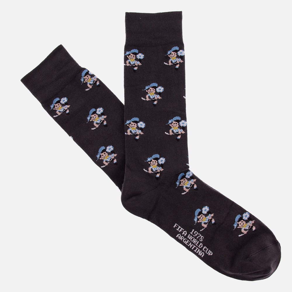 copa-argentinien-1978-weltmeister-casual-socken-grau-40-46 image 1