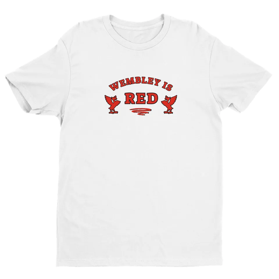 anfield-apparel-wembley-is-red-liverpool-t-shirt-unisex-baumwolle image 1