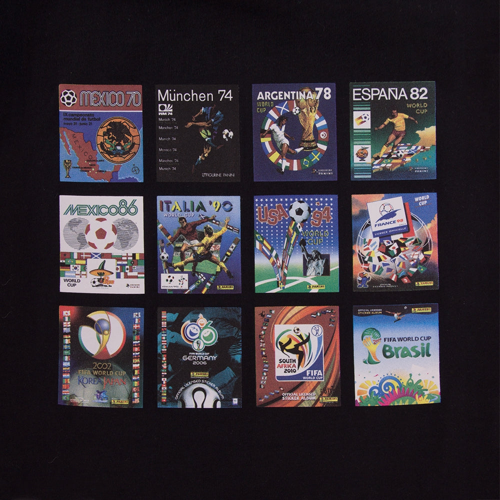 copa-classic-panini-fifa-weltmeister-collage-t-shirt-schwarz image 2