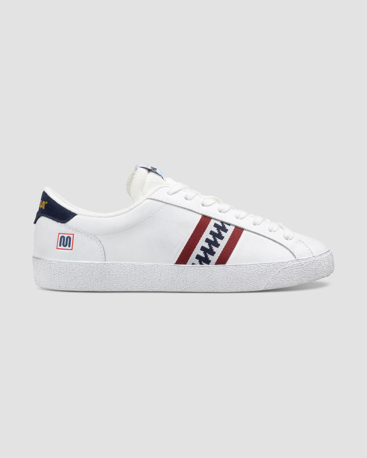 meyba-archivio-micro-leather-sneaker-weiss-blau-retro image 1