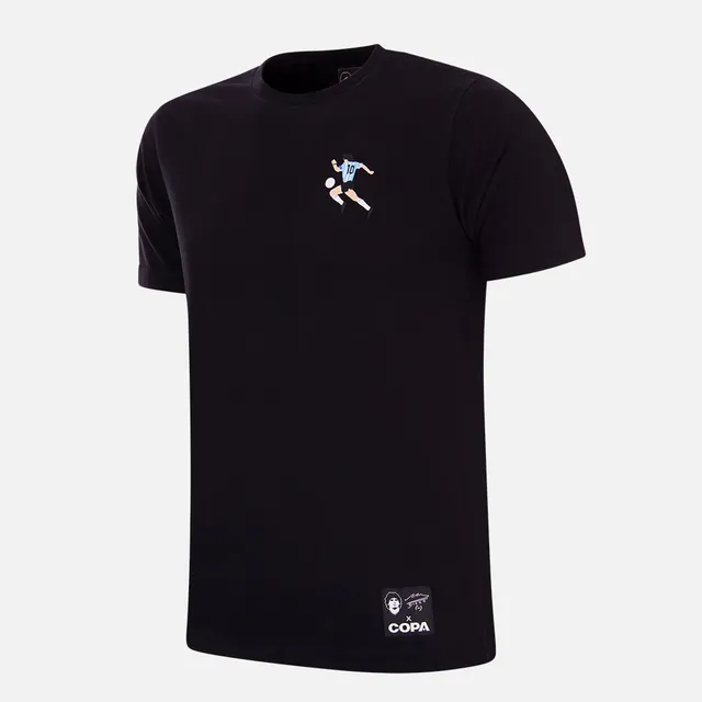 copa-classic-maradona-x-copa-argentinien-t-shirt-schwarz-stickerei image 1