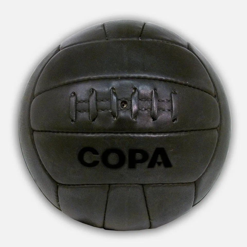 copa-footballs-retro-fu-ball-1950-s-ball-schwarz-gr-5-leder image 1
