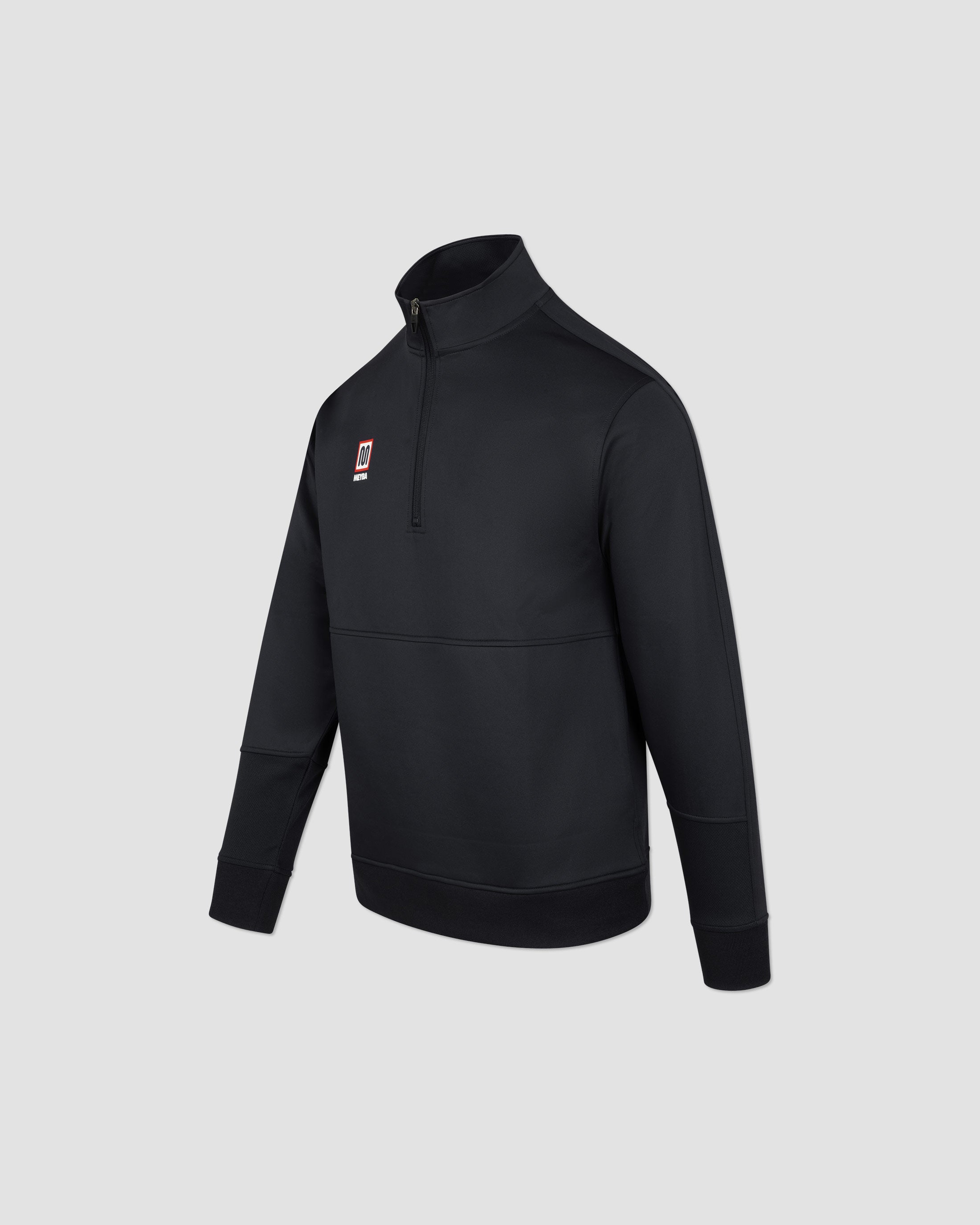 meyba-apg-half-zip-sweat-pullover-schwarz-mta03003 image 2