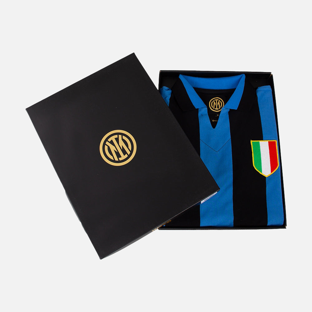 copa-retro-football-shirts-inter-1963-64-trikot-blau-schwarz-bio-baumwolle image 6