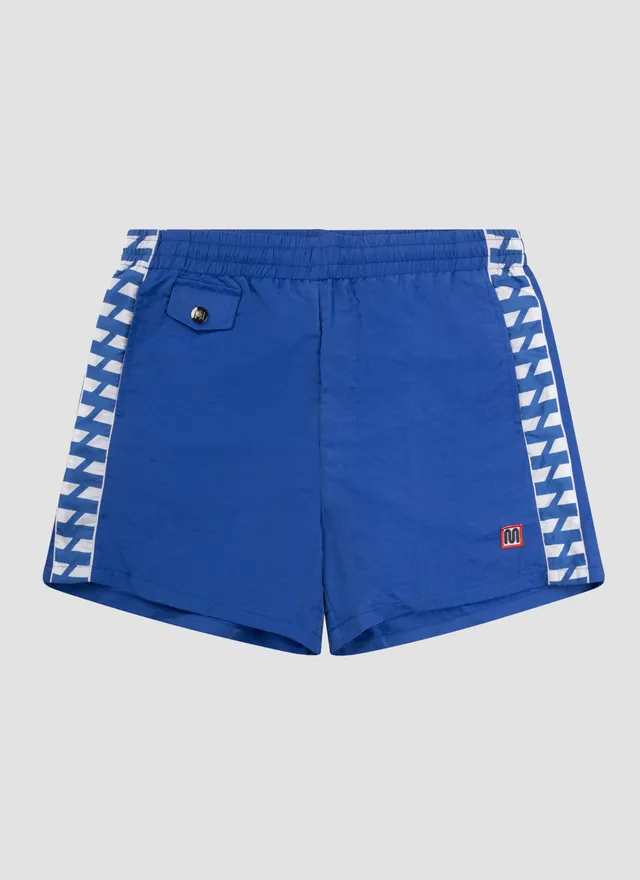 meyba-original-swimshort-badehose-blau-mit-meshfutter image 1