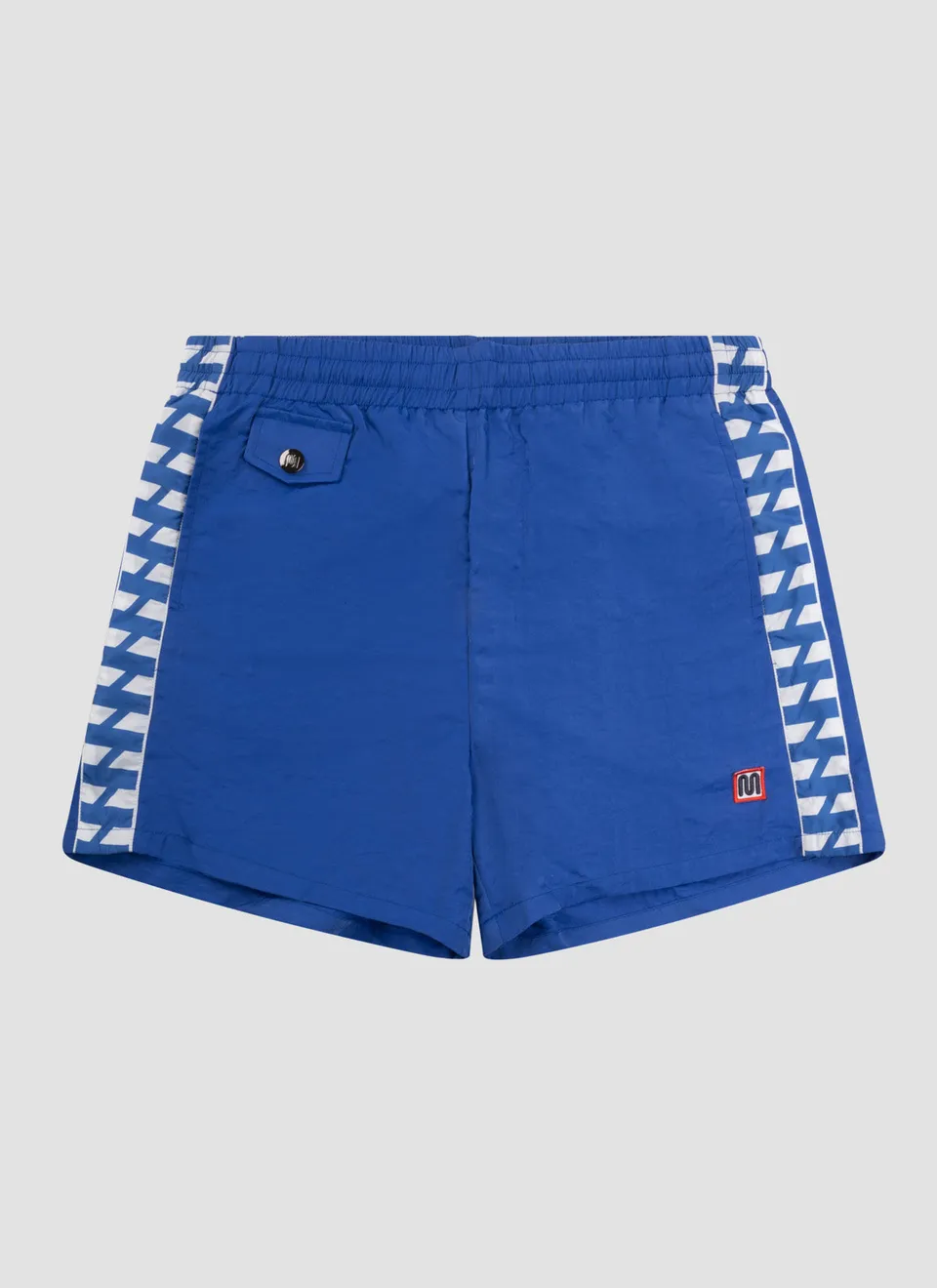 meyba-original-swimshort-badehose-blau-mit-meshfutter image 1
