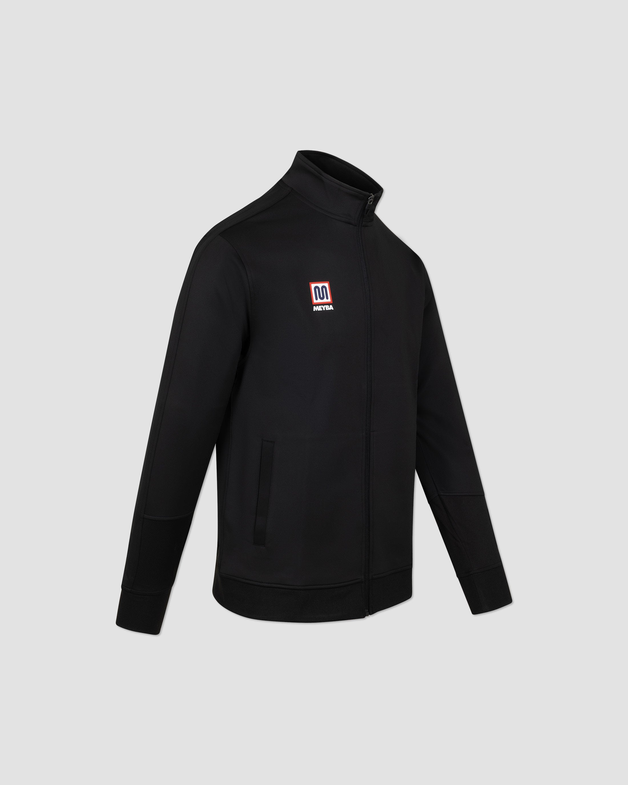 meyba-apg-poly-zip-sweat-schwarz-mta03002-training image 3