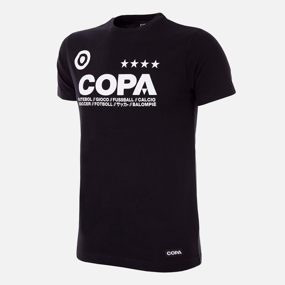 copa-classic-basic-t-shirt-schwarz-baumwolle image 1