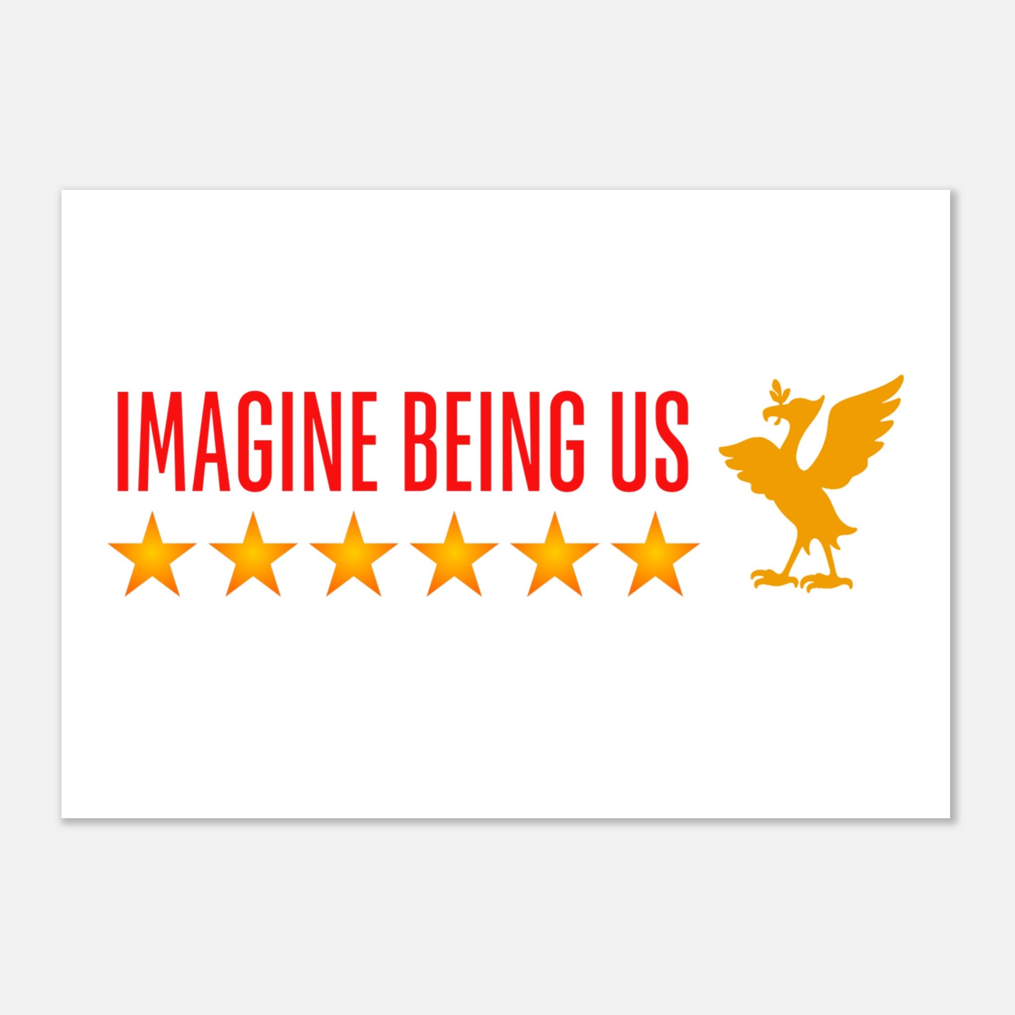 anfield-apparel-imagine-being-us-poster-lfc-kunstdruck-semi-gloss image 1