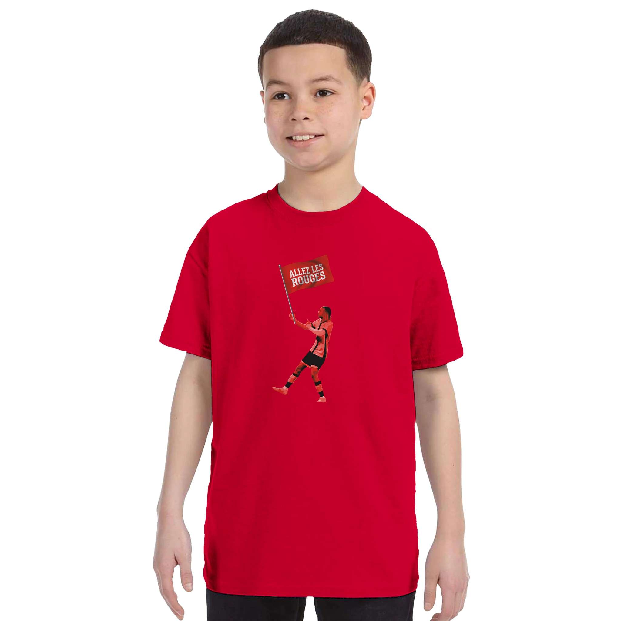 anfield-apparel-lfc-kids-allez-les-rouges-t-shirt-barcola image 2