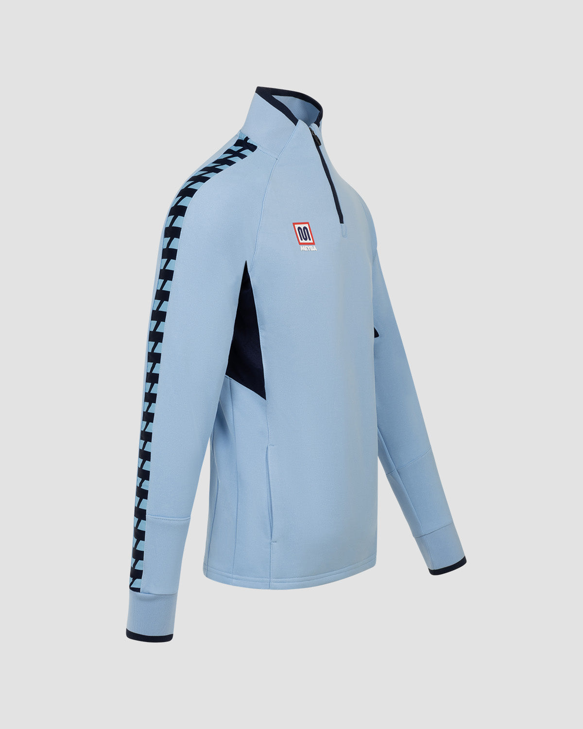 meyba-youth-motion-half-zip-sweat-bluebell image 2