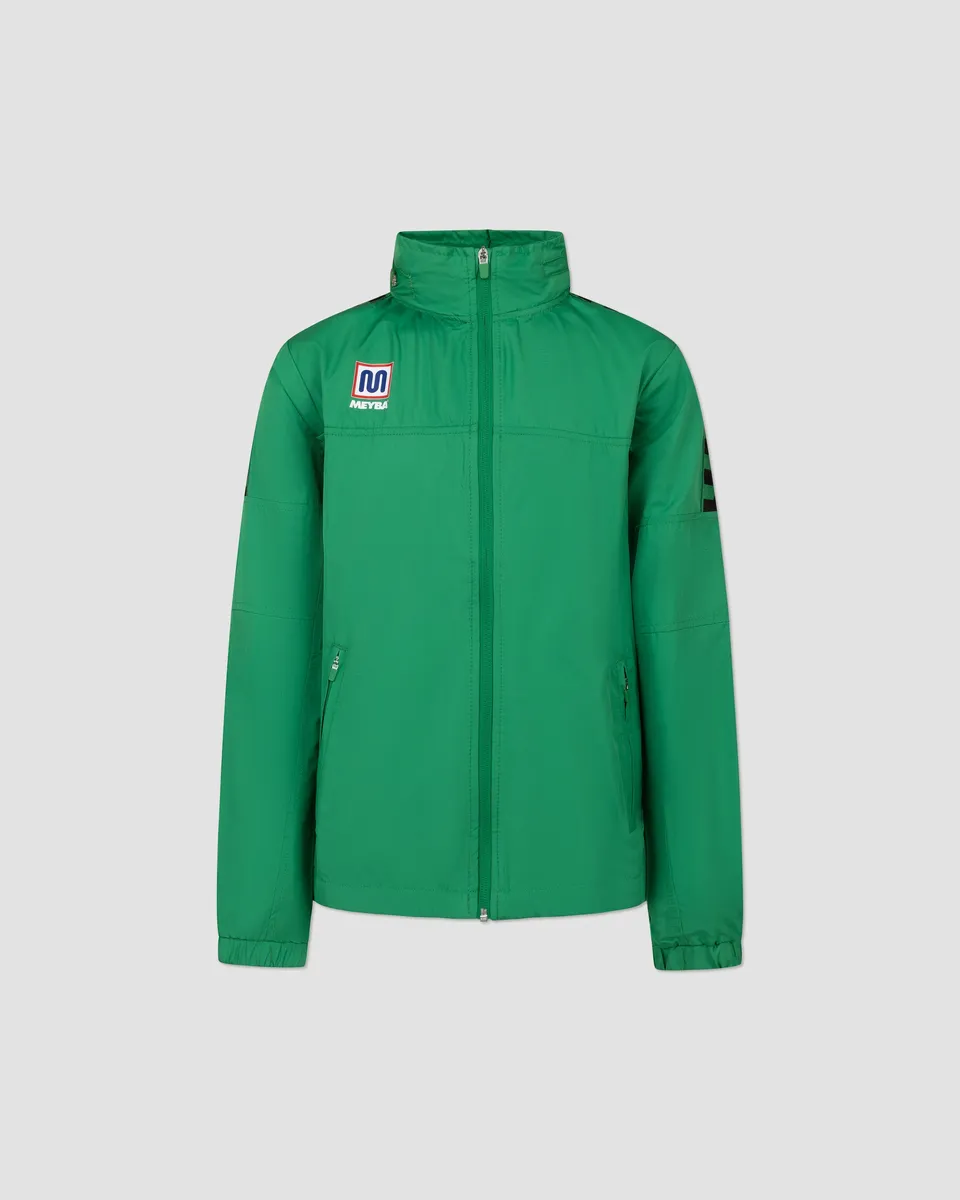 meyba-motion-spray-jacket-windbreaker-jolly-green-mit-kapuze image 1