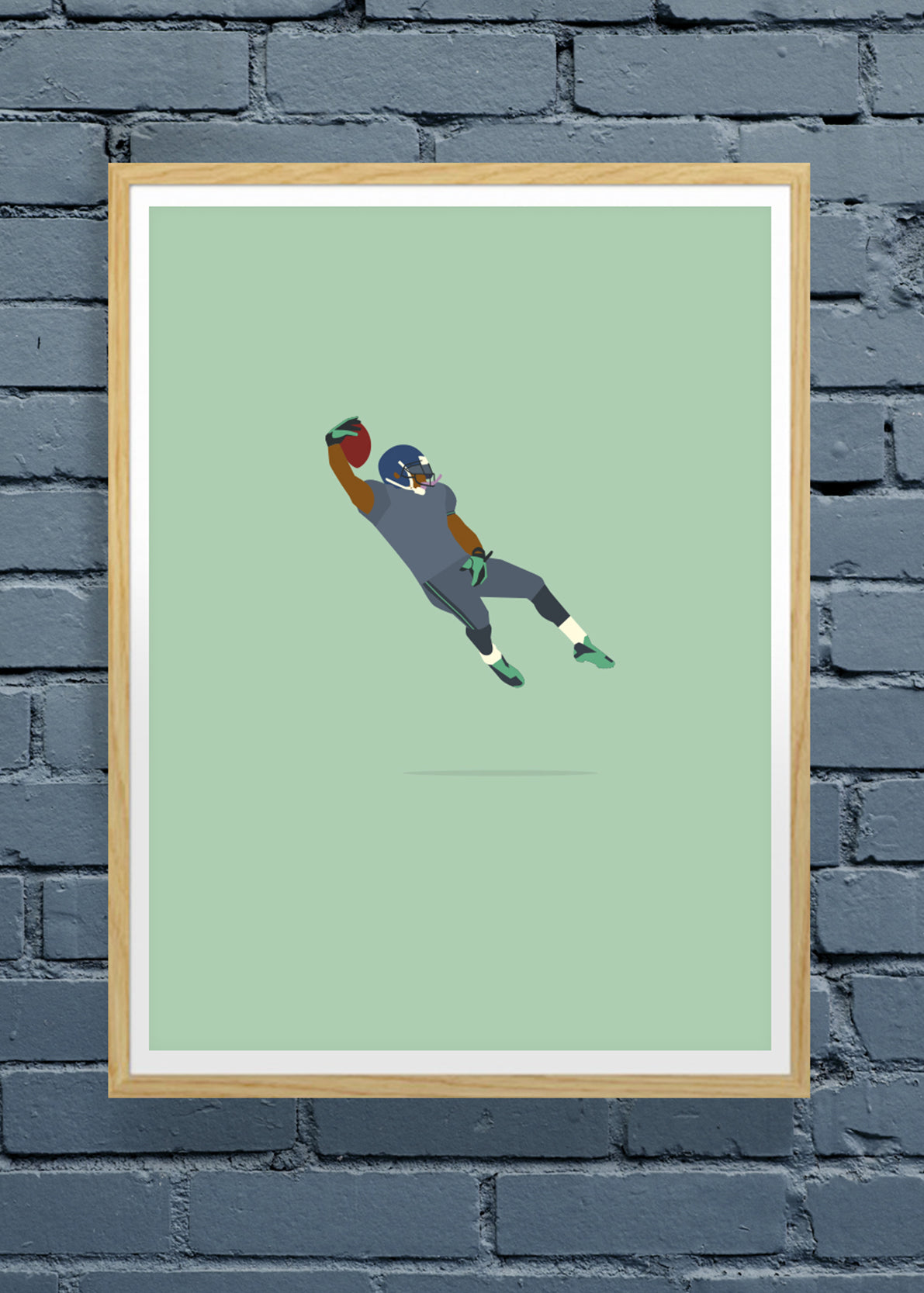 hands-of-god-beast-quake-poster-nfl-seahawks-a3 image 2