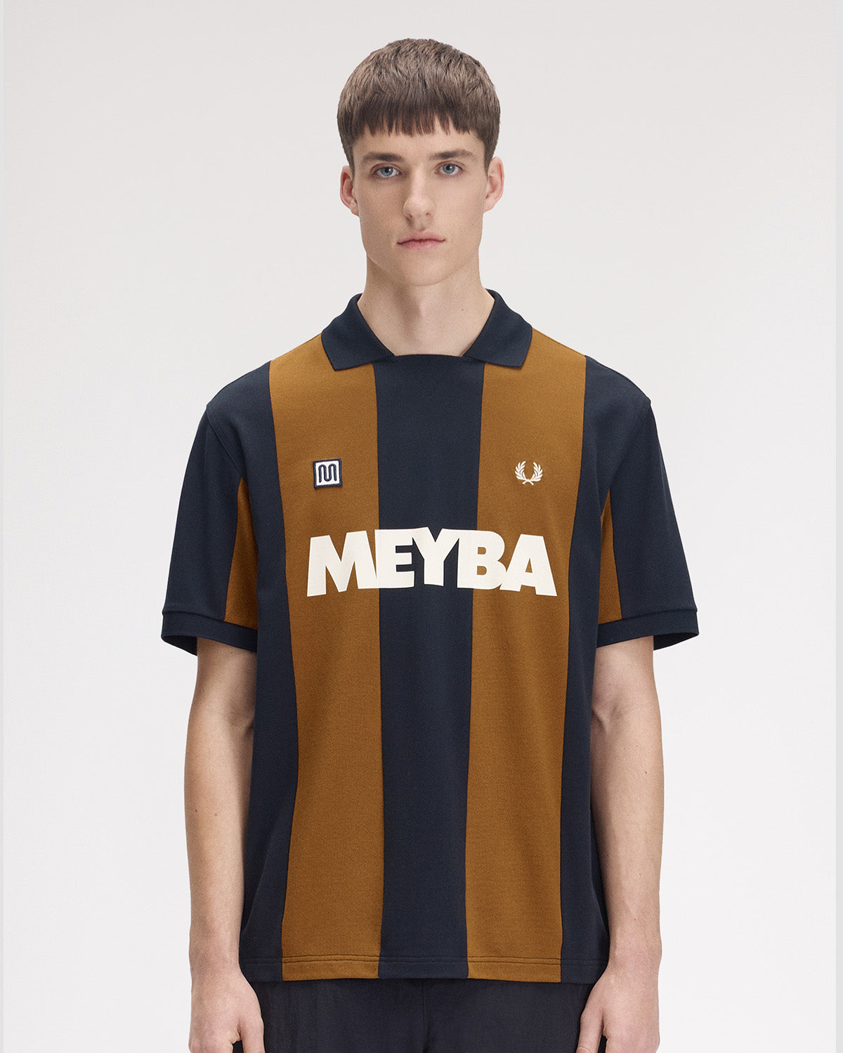 meyba-x-fred-perry-cut-n-sew-polo-sm2160-navy image 3