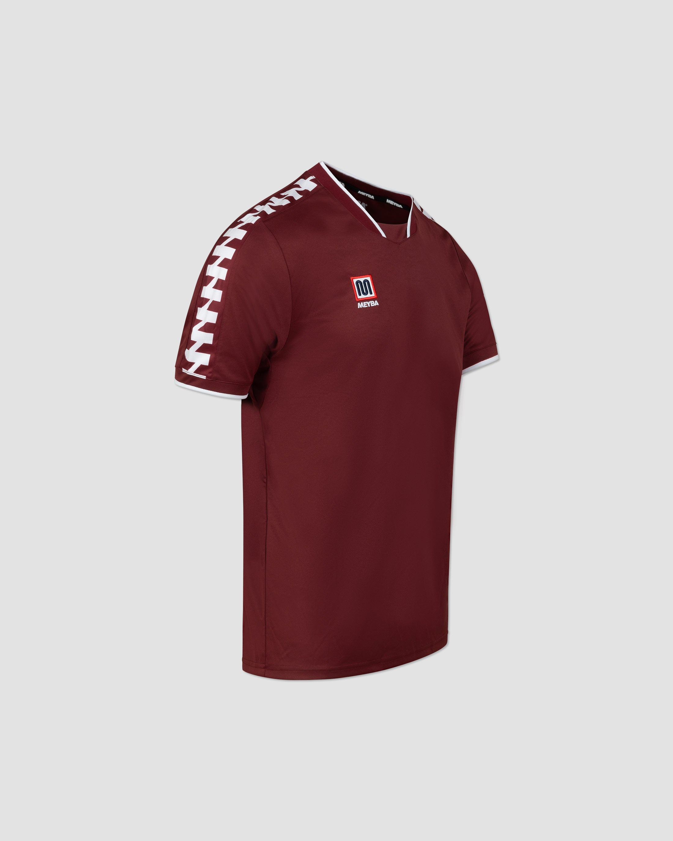 meyba-alpha-matchday-trikot-weinrot-wei-polyester image 4