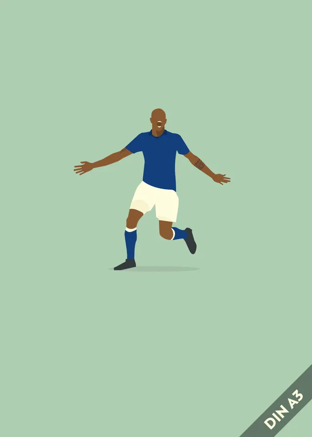 hands-of-god-prints-vier-zuuu-vier-kunstdruck-a3-schalke-derby image 1