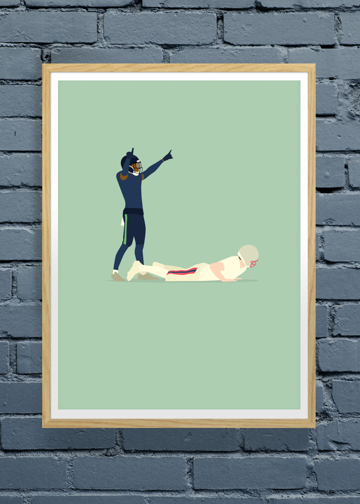 hands-of-god-prints-sacked-kunstdruck-a3-seahawks-nfl image 5