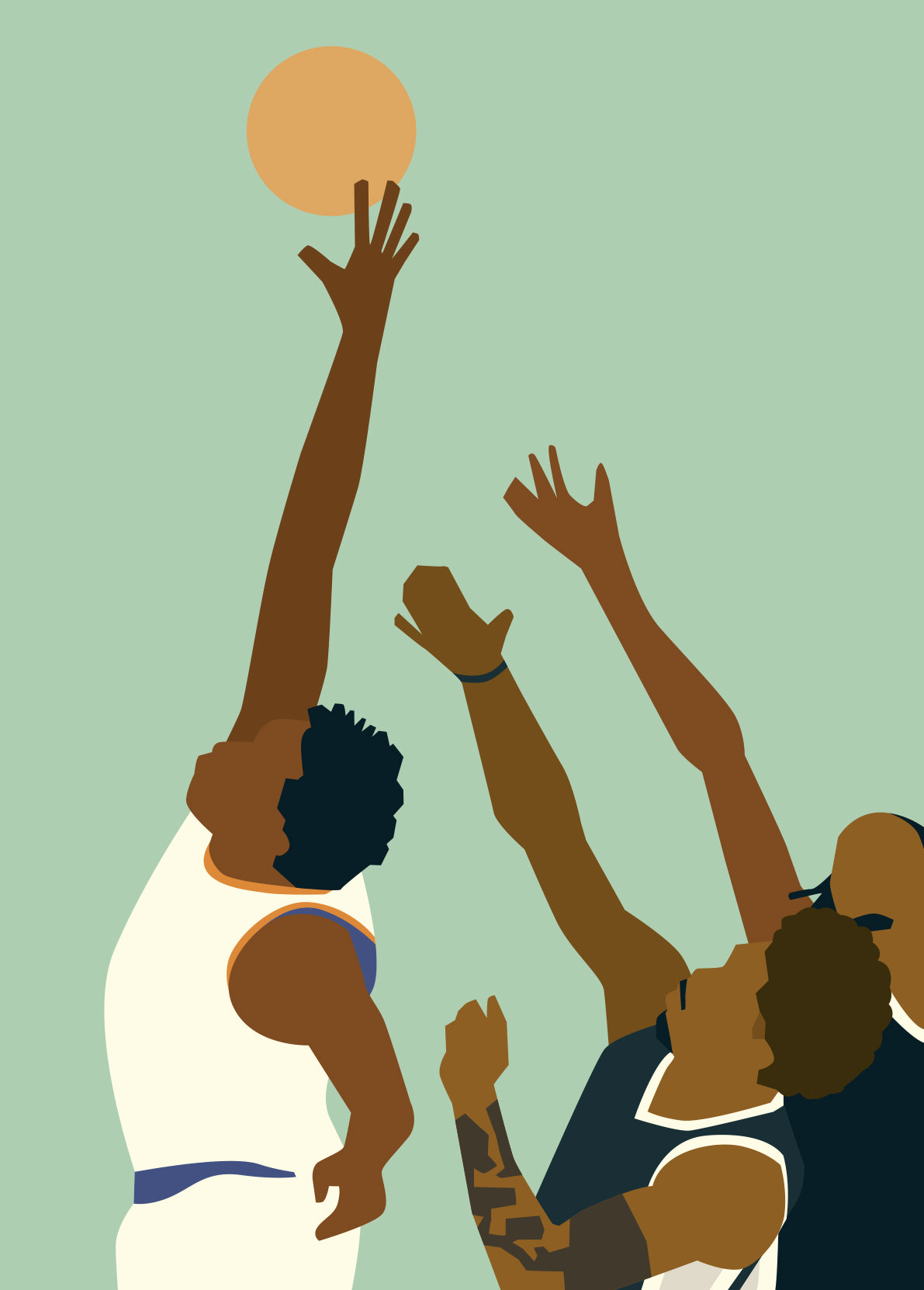 hands-of-god-prints-in-five-kunstdruck-a3-nba-knicks image 3