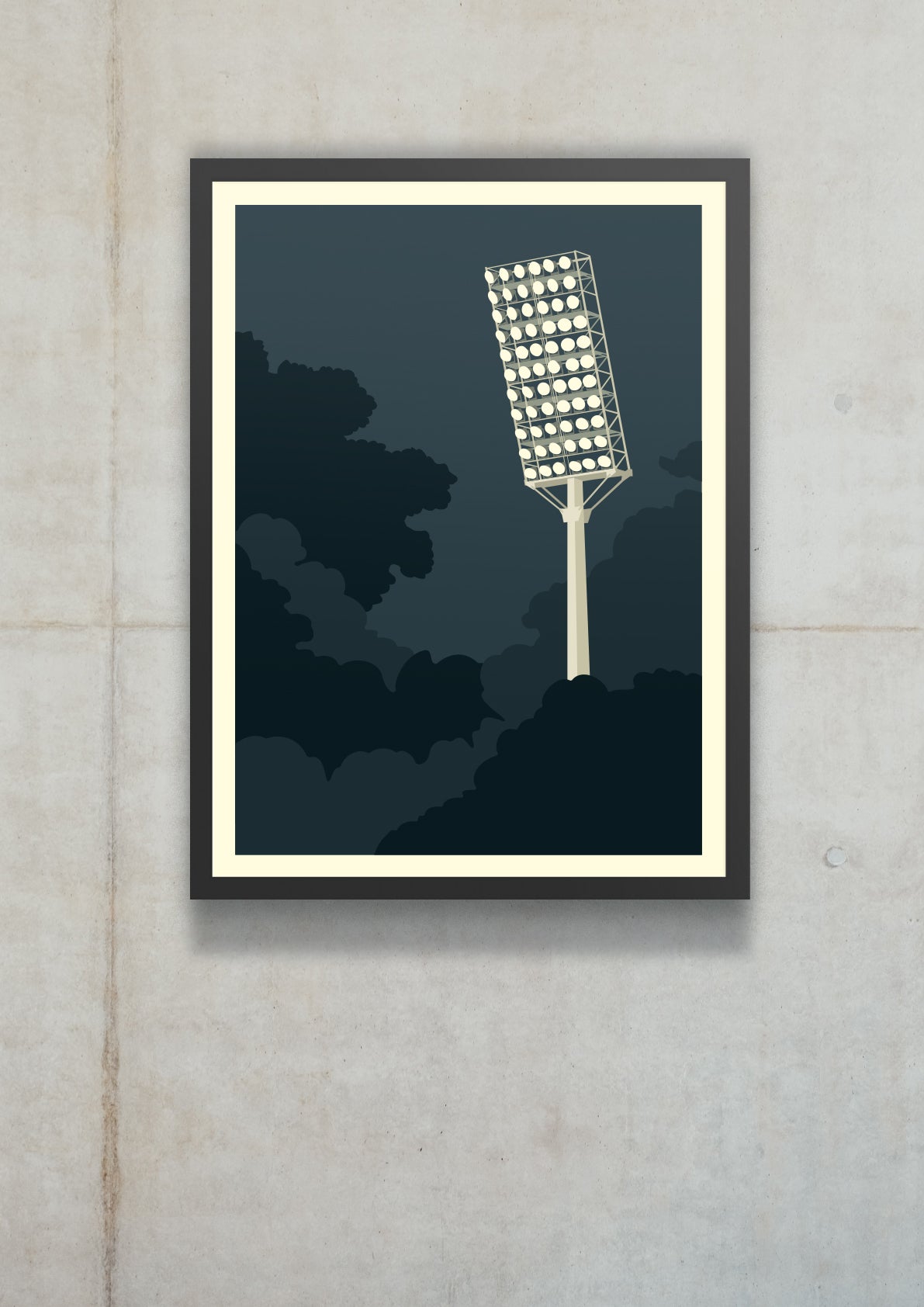 hands-of-god-prints-gelsenkirchener-stern-poster-50x70-parkstadion image 2