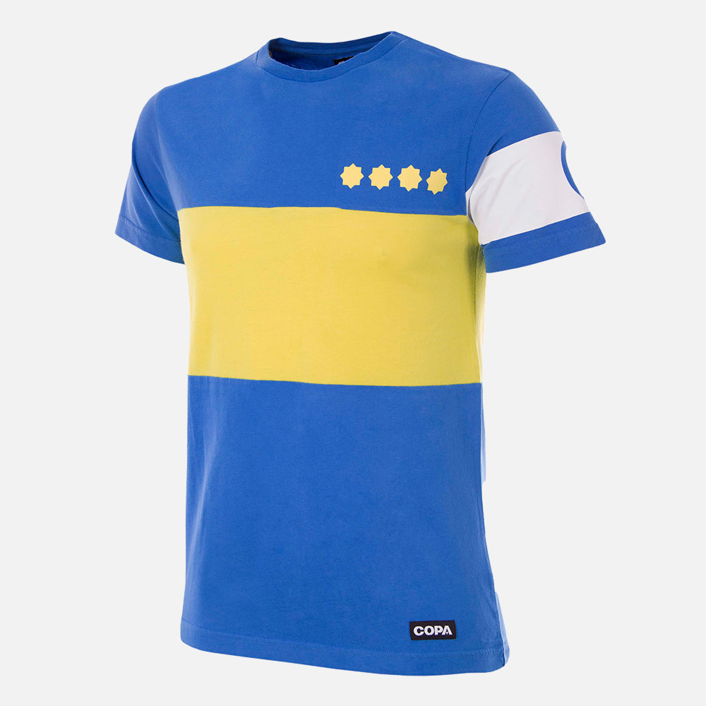 copa-classic-boca-capitano-t-shirt-blau-baumwolle image 1