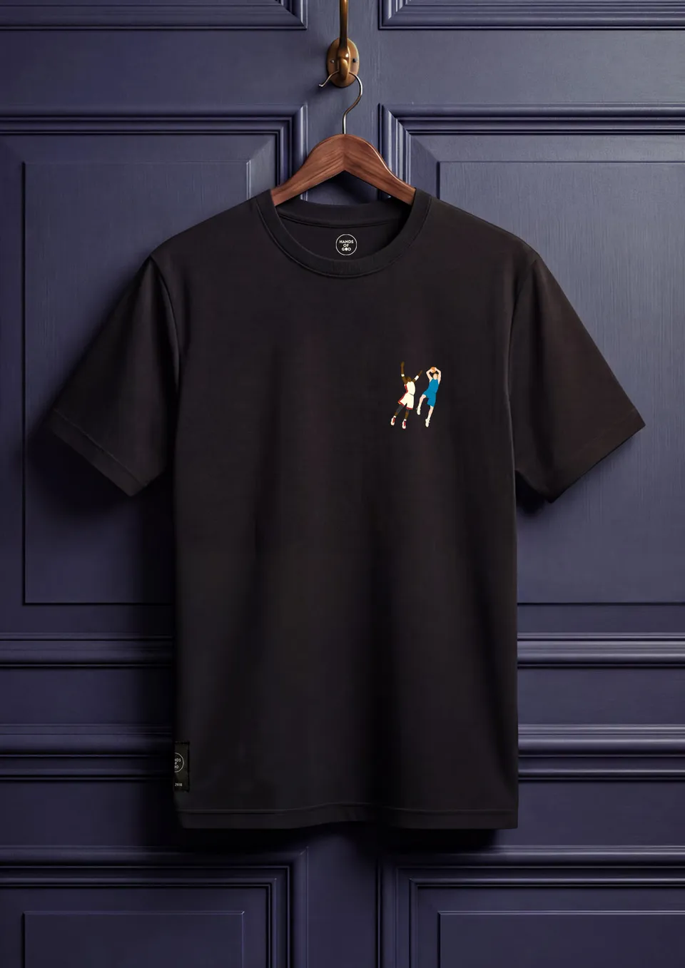 hands-of-god-flamingo-fade-away-shirt-basketball-dirk-relaxed-fit image 1