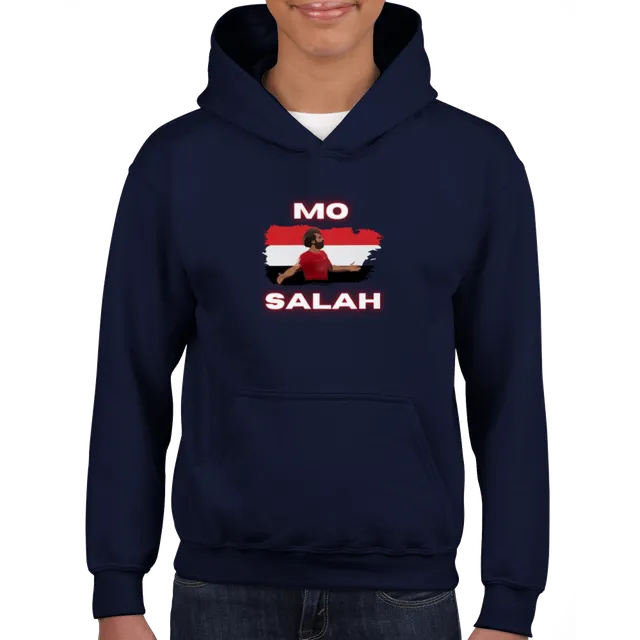 anfield-apparel-mo-salah-kinder-hoodie-mit-kapuze image 1