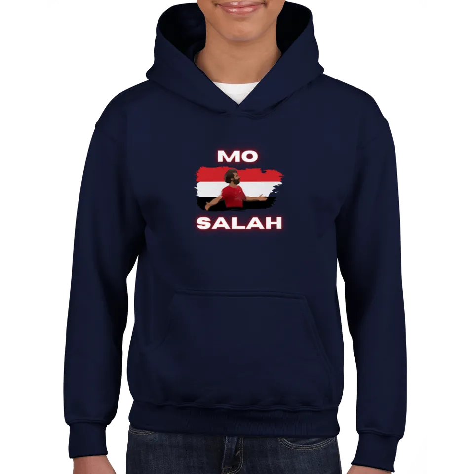 anfield-apparel-mo-salah-kinder-hoodie-mit-kapuze image 1