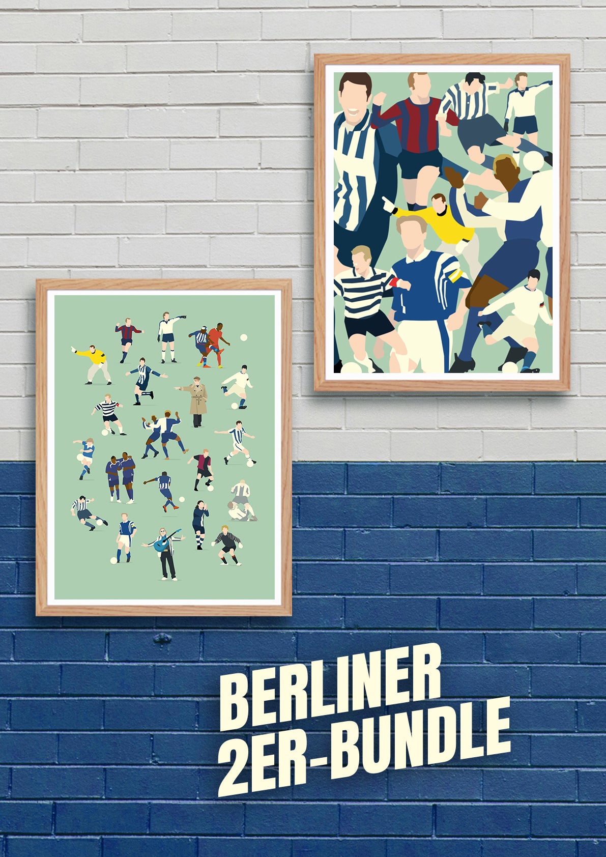 hands-of-god-bundle-berlin-2er-set-hertha-bsc-poster-50x70 image 1