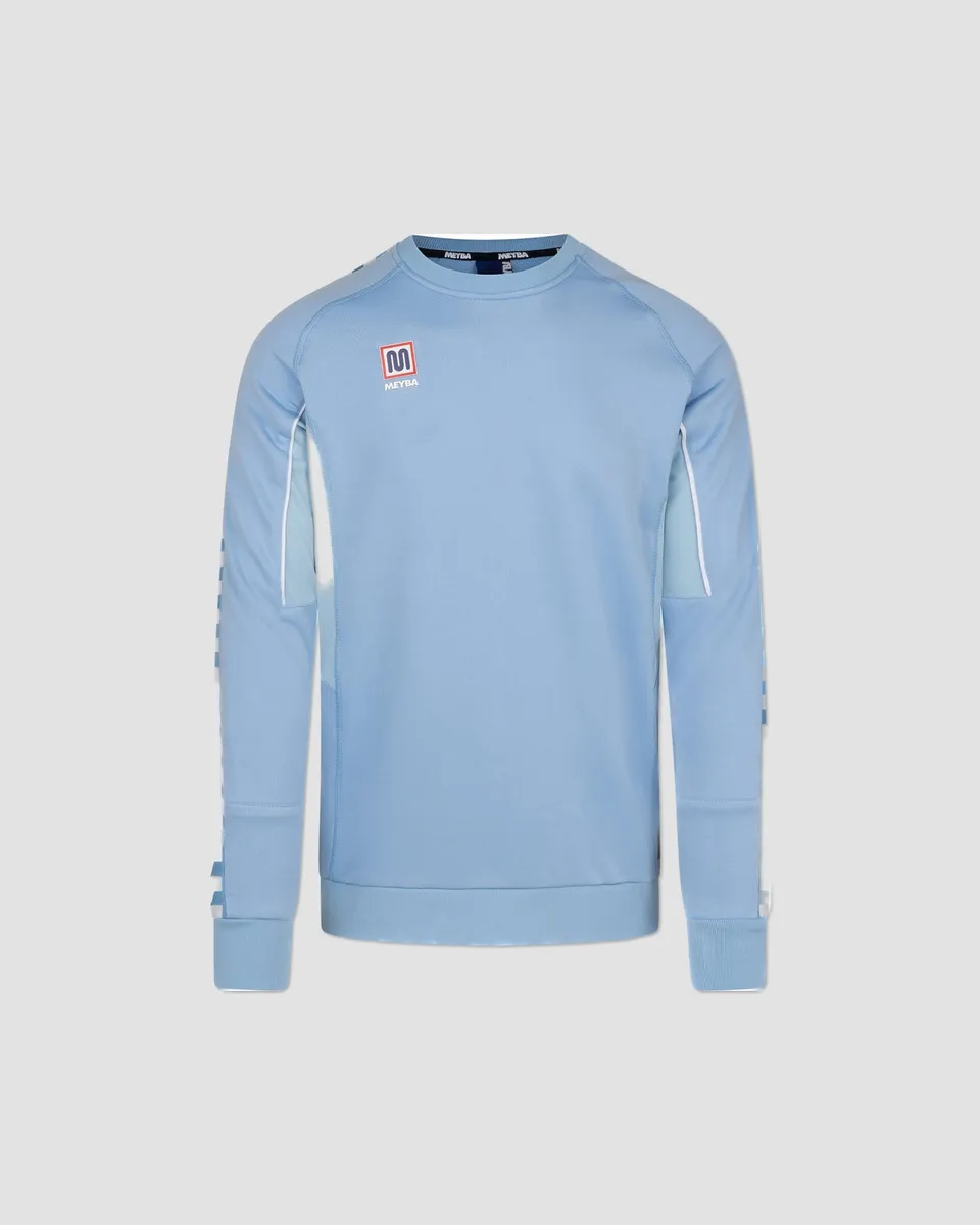 meyba-motion-crew-sweatshirt-bluebell-mit-print image 1