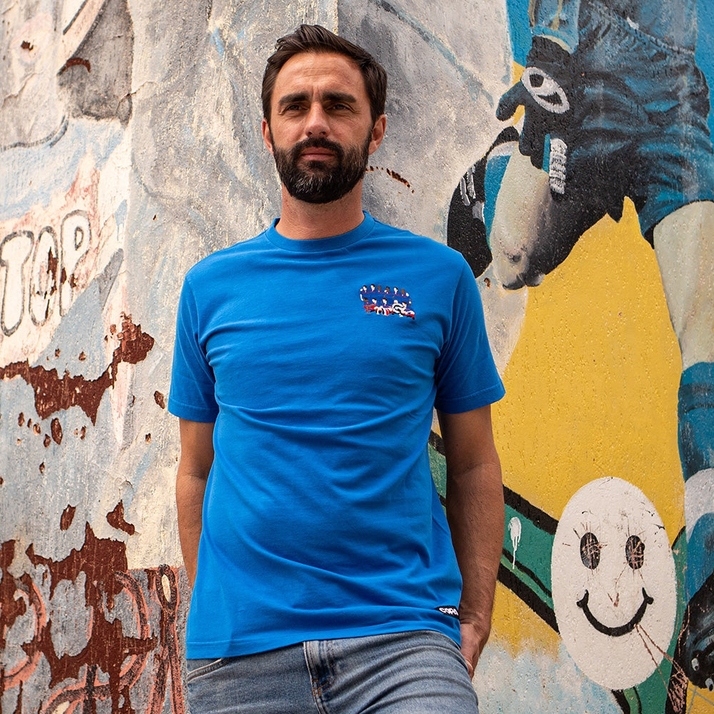 copa-classic-frankreich-2000-t-shirt-blau-stickerei image 2