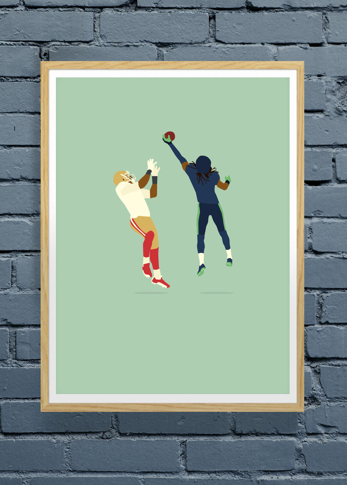 hands-of-god-prints-the-tip-kunstdruck-a3-seahawks-super-bowl image 2