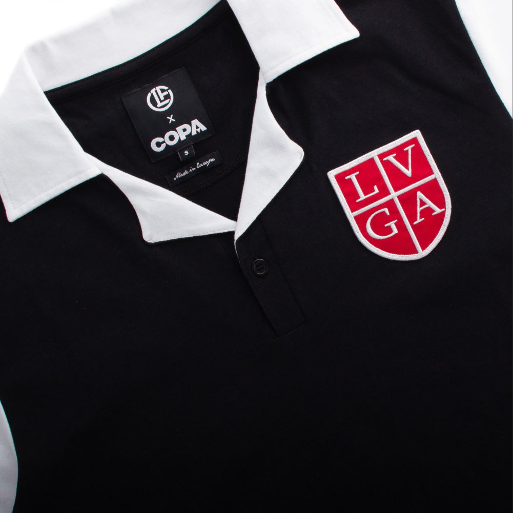 copa-fc-lugano-1951-retro-fu-balltrikot-schwarz-wei image 4