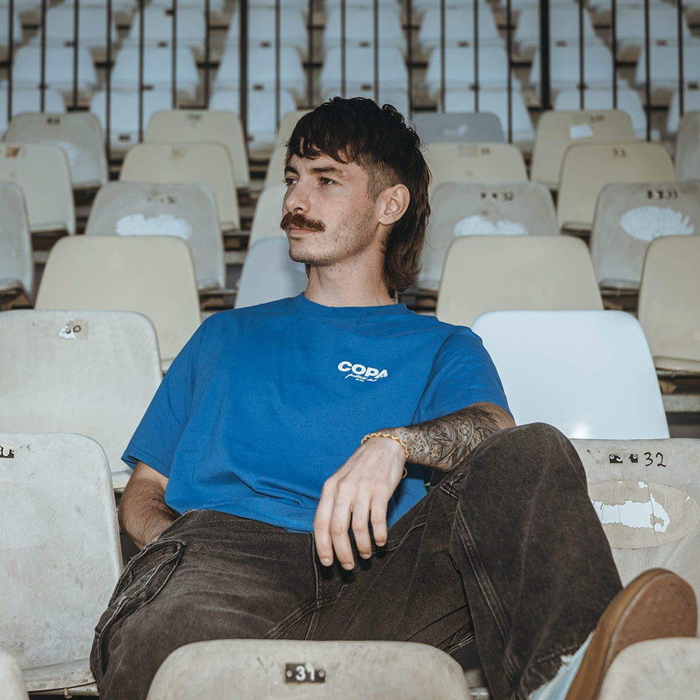 copa-classic-football-club-t-shirt-blau-baumwolle-regular-fit image 2