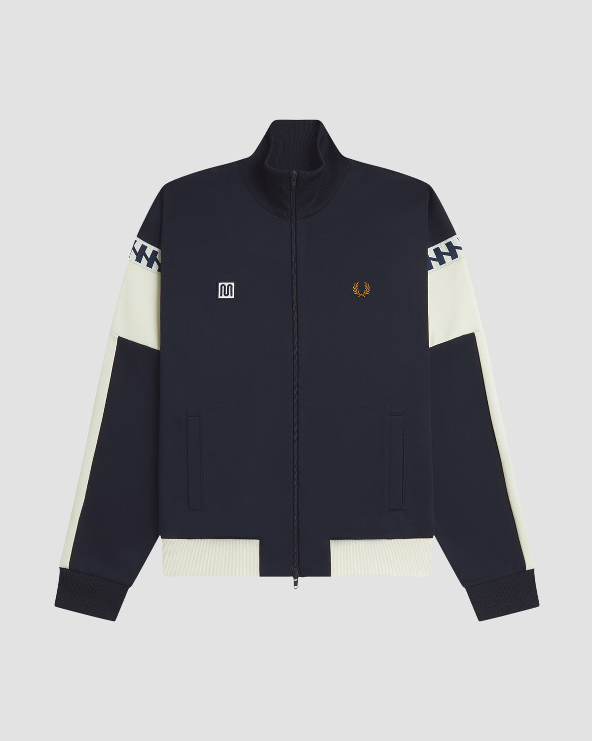 meyba-x-fred-perry-cut-n-sew-trainingsjacke-navy image 1