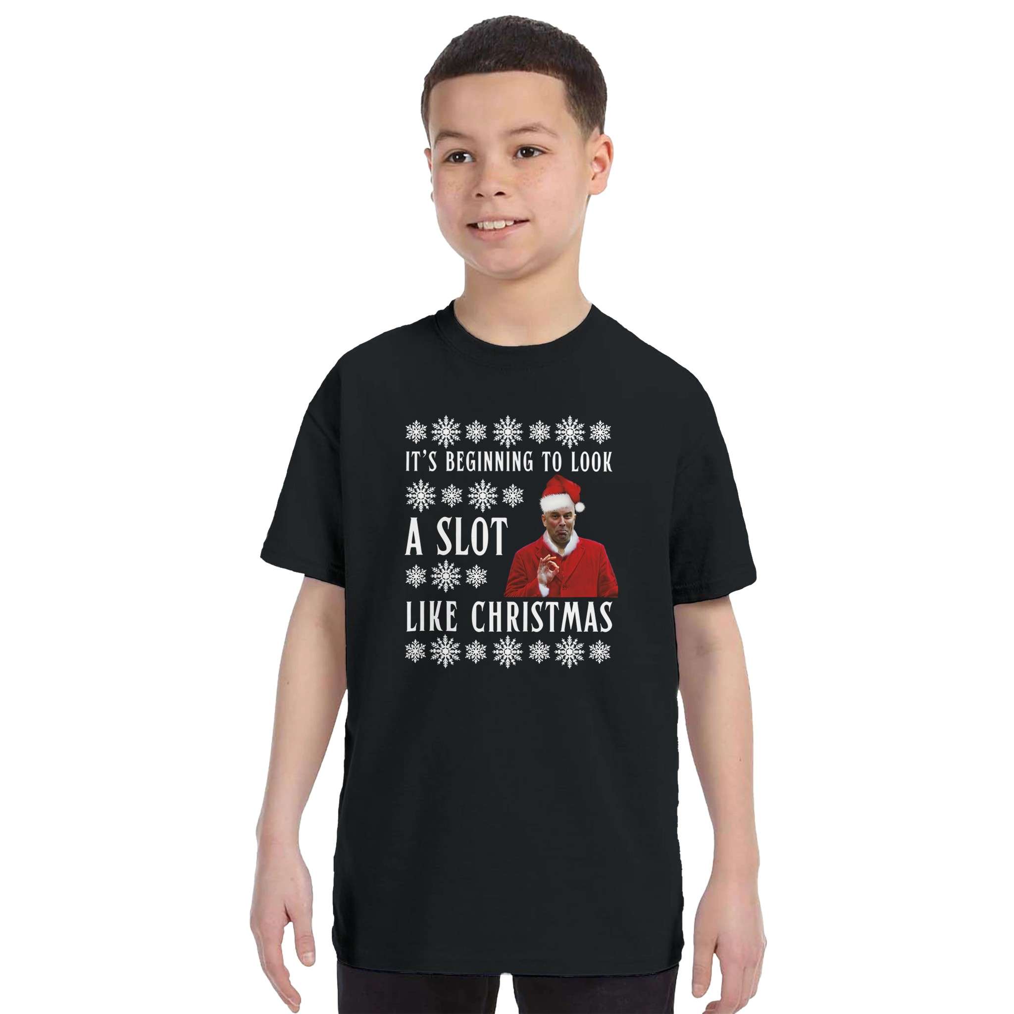 anfield-apparel-slot-like-christmas-kinder-t-shirt-rot image 5
