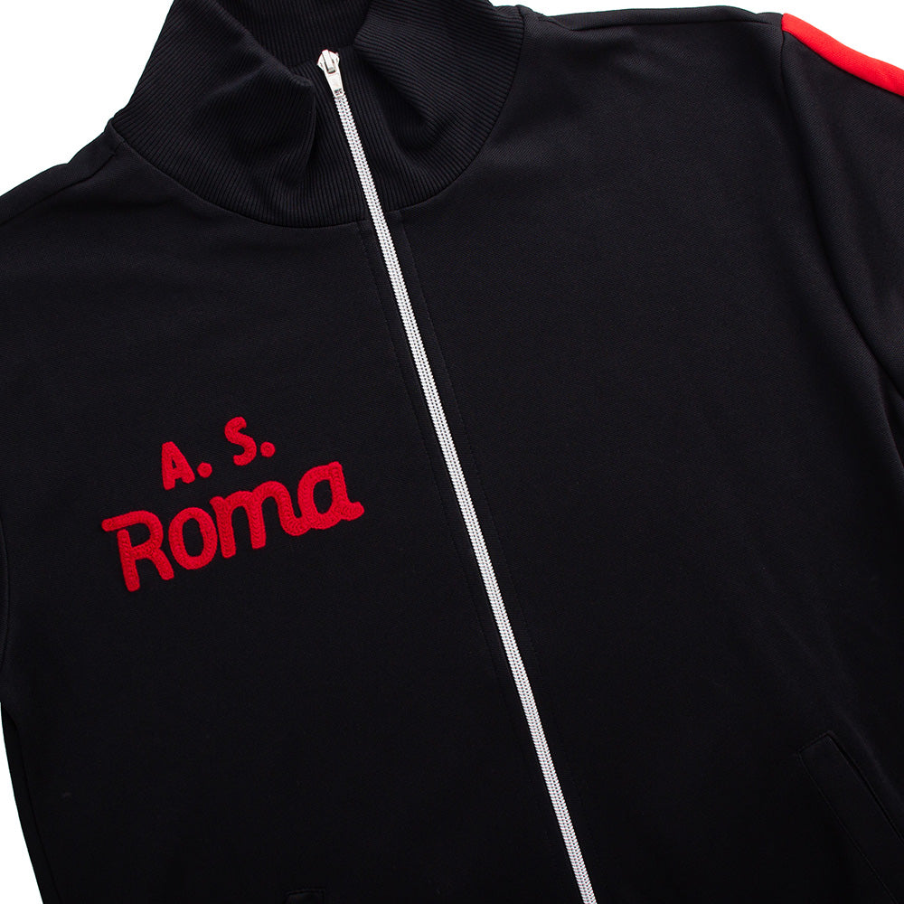 copa-classic-as-rom-1977-78-retro-fu-balljacke-schwarz-herren image 4
