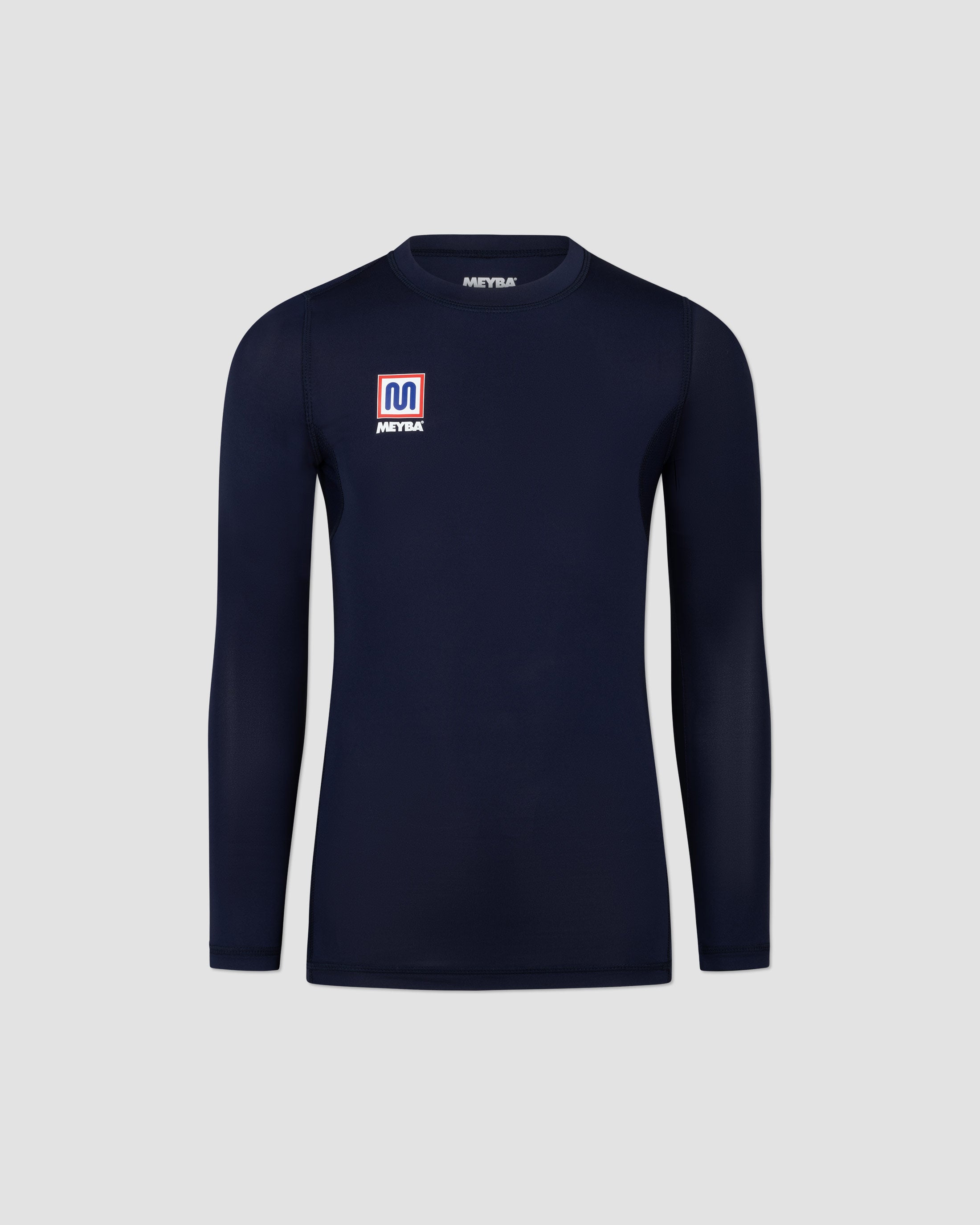 meyba-youth-base-layer-langarmshirt-navy-kinder image 1