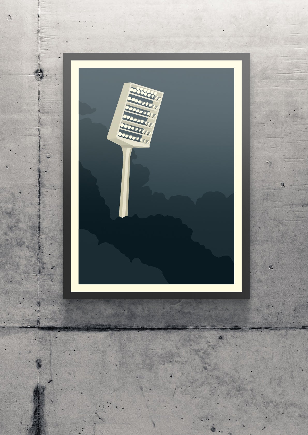 hands-of-god-bochumer-stern-poster-50x70-vfl-stadion-print image 2
