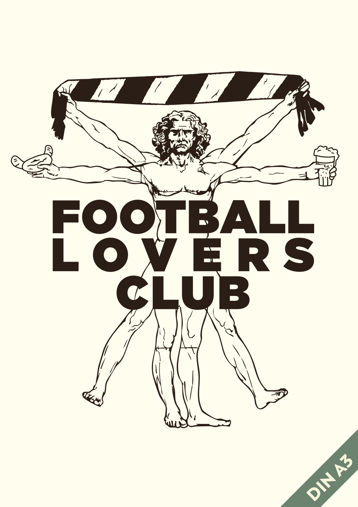 hands-of-god-lovers-print-a3-football-fine-art-poster image 1