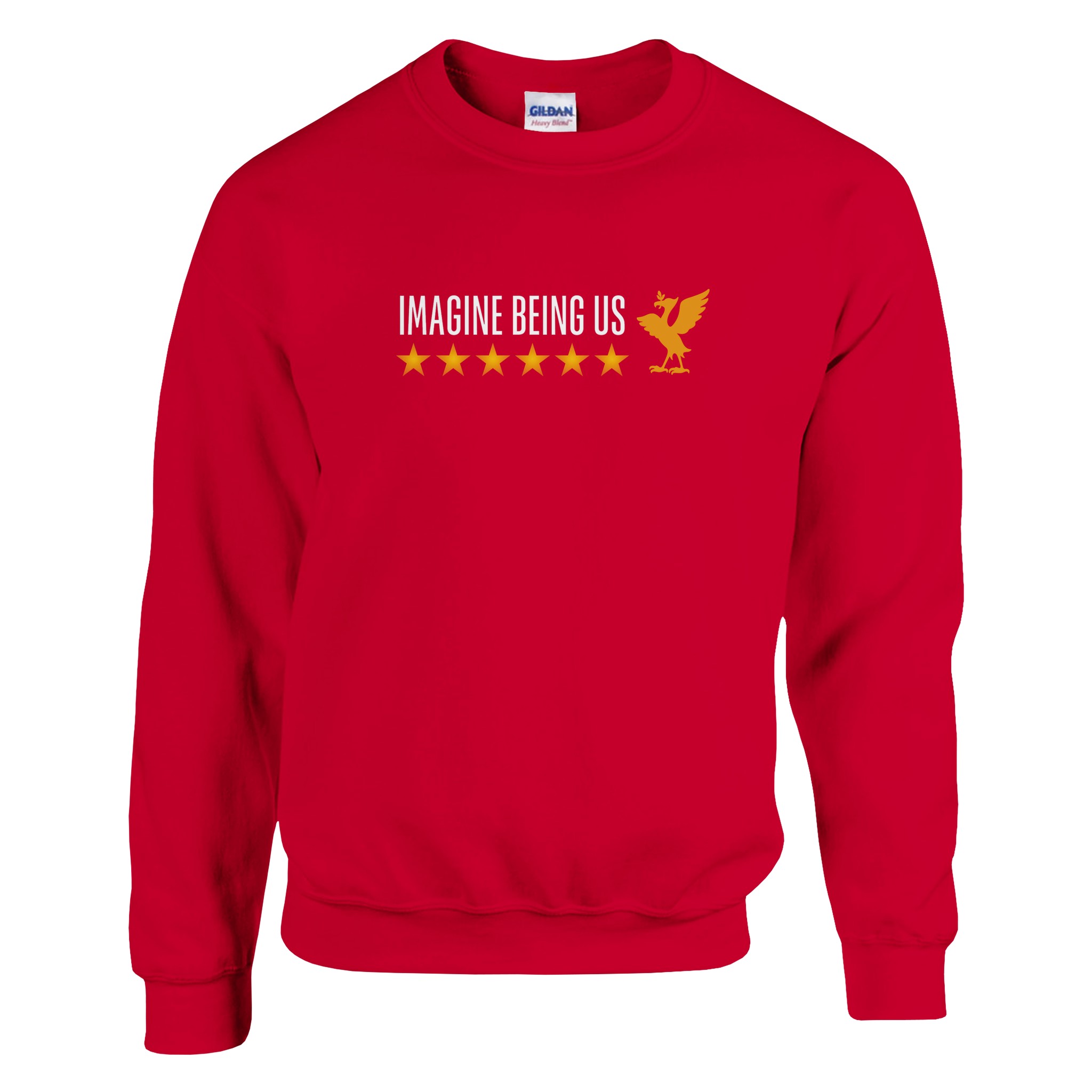 anfield-liverpool-imagine-being-us-sweatshirt-crewneck-unisex image 1
