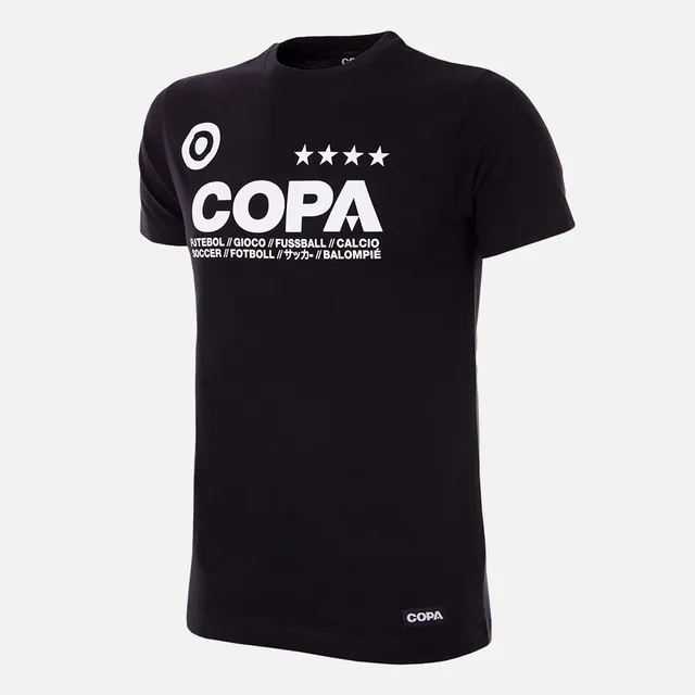 copa-classic-basic-t-shirt-schwarz-baumwolle image 1