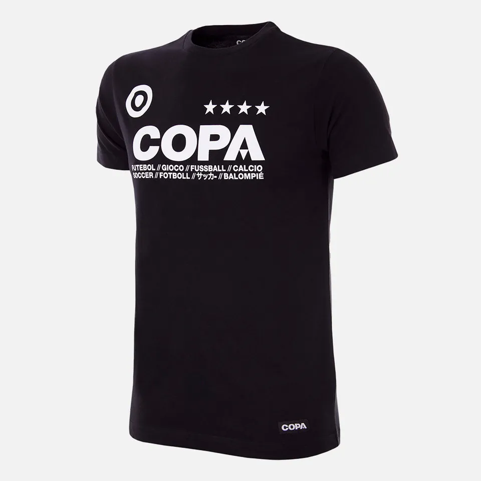copa-classic-basic-t-shirt-schwarz-baumwolle image 1