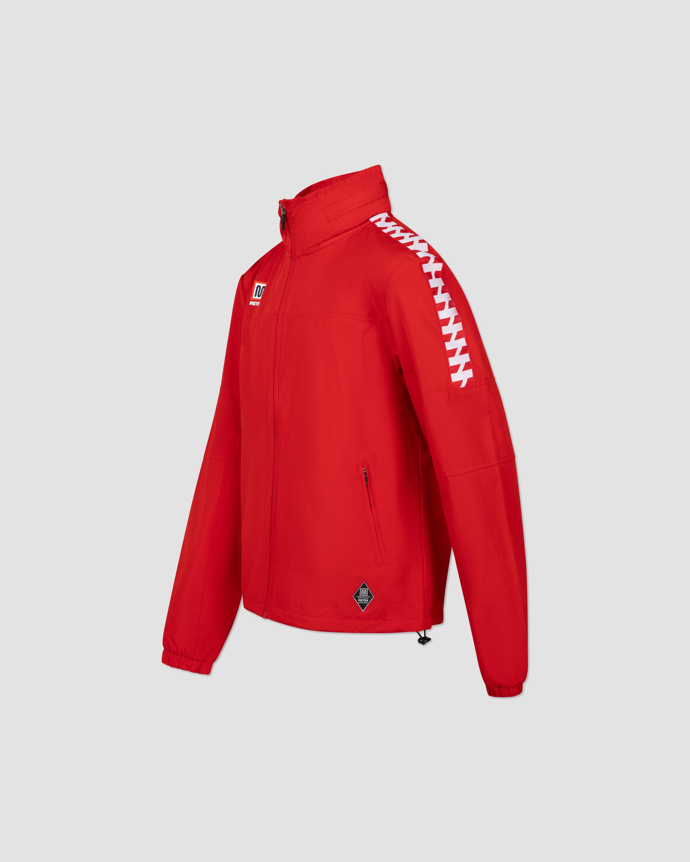 meyba-motion-spray-jacket-kinder-windbreaker-rot-kapuze image 2