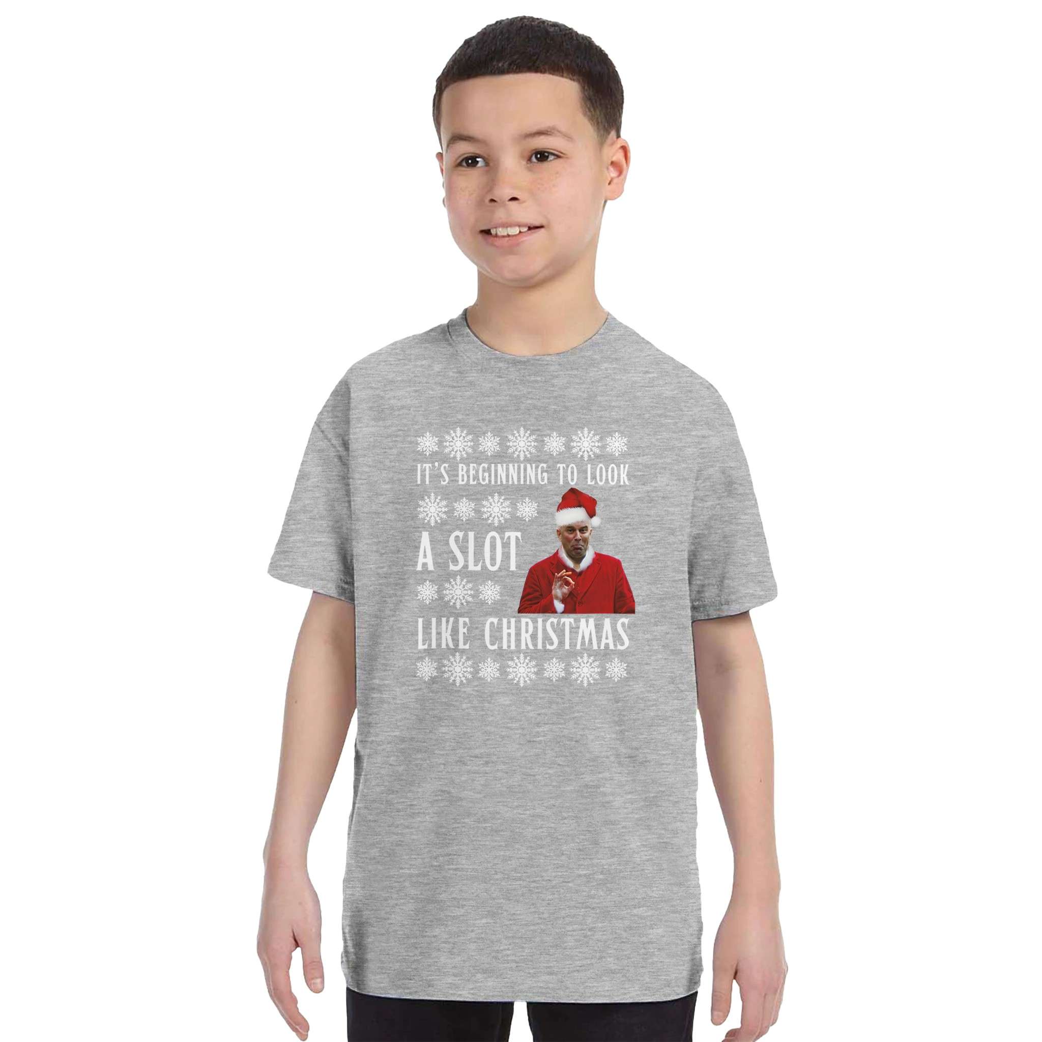anfield-apparel-slot-like-christmas-kinder-t-shirt-rot image 4