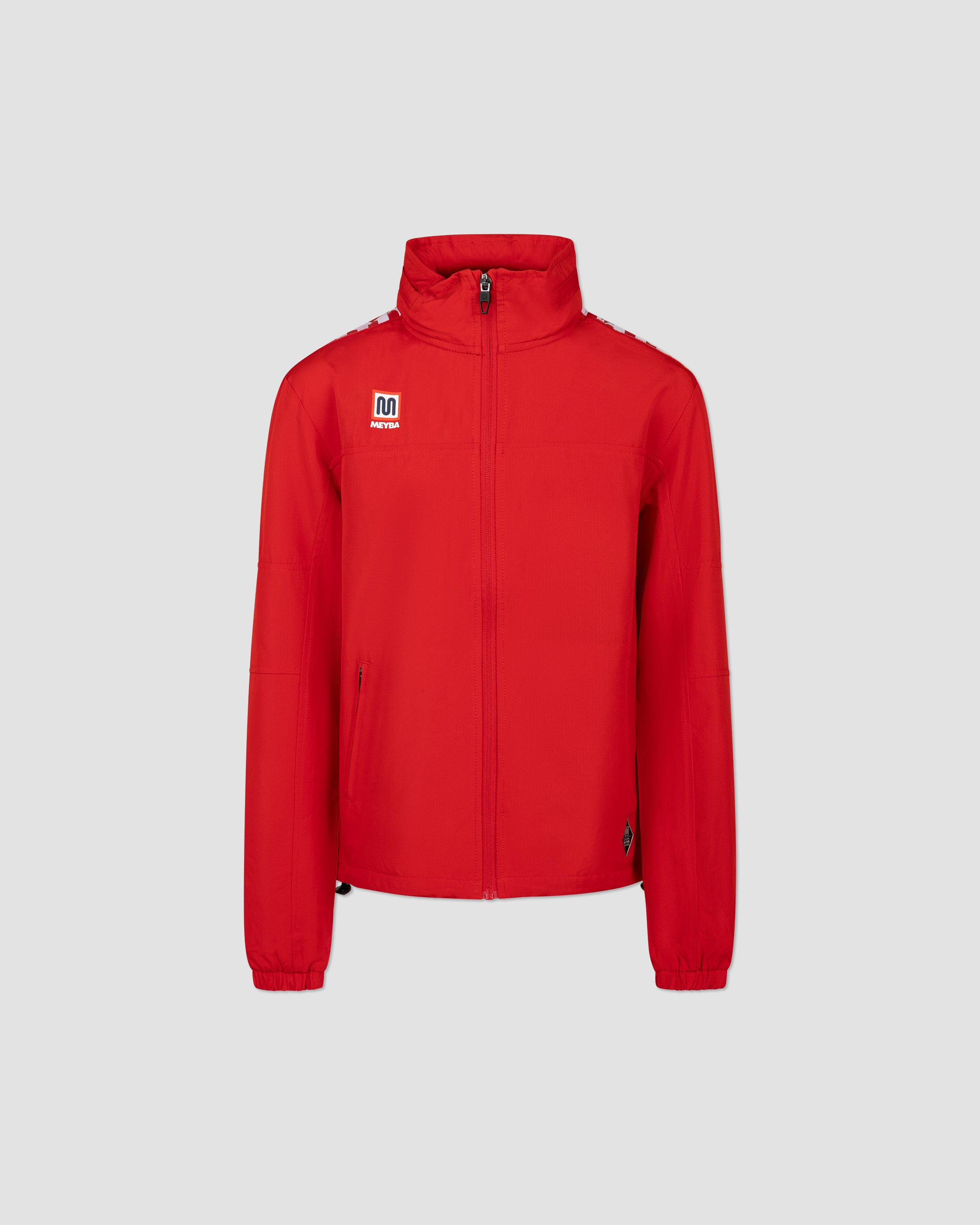 meyba-motion-spray-jacket-kinder-windbreaker-rot-kapuze image 1