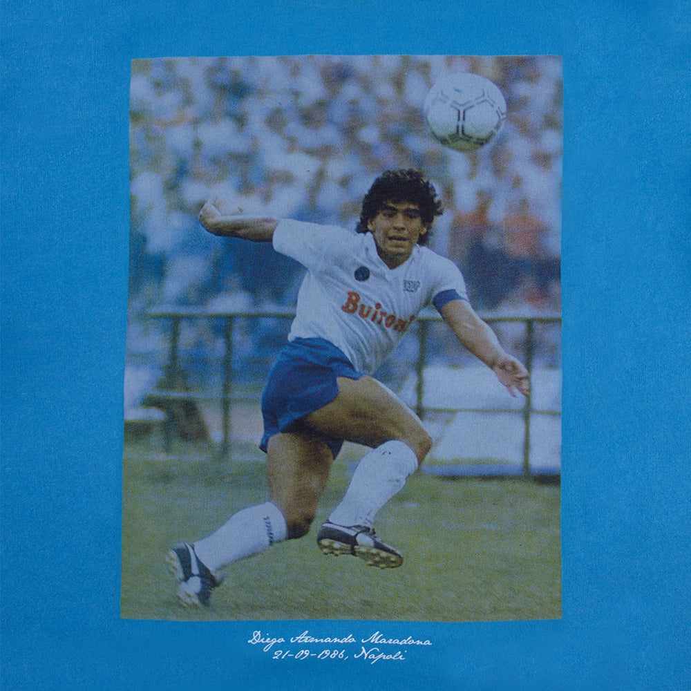 copa-maradona-x-napoli-ausw-rtstrikot-t-shirt-blau-baumwolle image 3