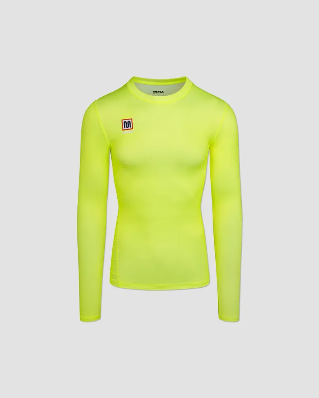 meyba-long-sleeve-base-layer-langarmshirt-gelb image 1