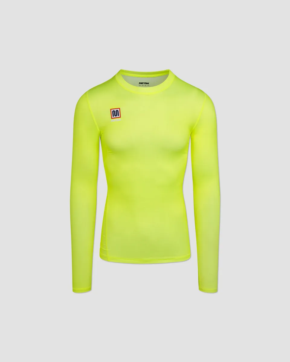 meyba-long-sleeve-base-layer-langarmshirt-gelb image 1