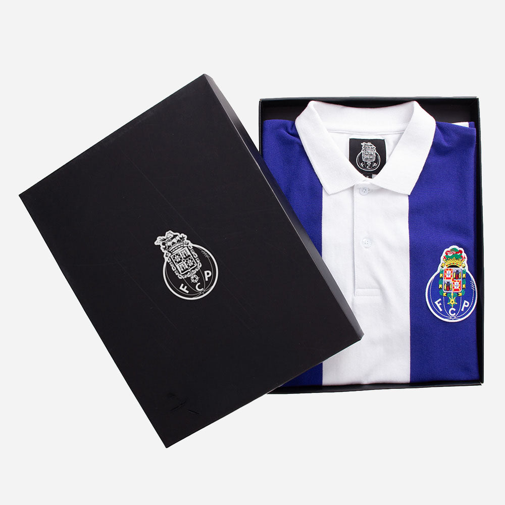 copa-fc-porto-1951-52-retro-trikot-wei-blau-baumwolle image 7